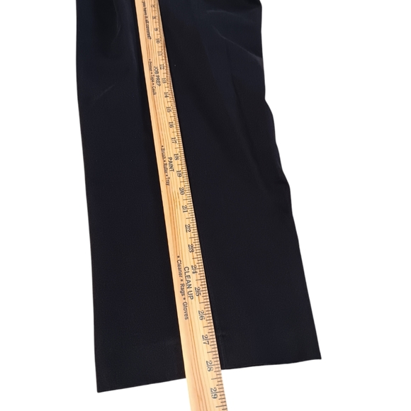 LANDS END MEN'S SIZE 37×28 BLUE PLEATED DRESS PANTS. - Picture 4 of 6